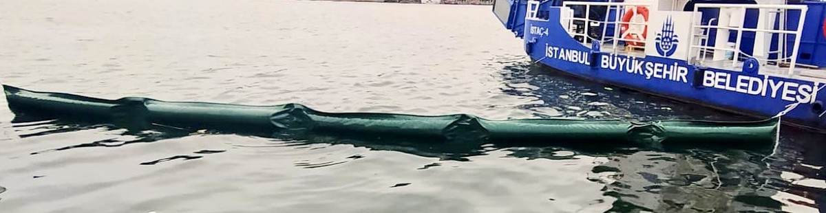 EPS Cylindrical Boom - deployment with İSTAÇ-4 vessel