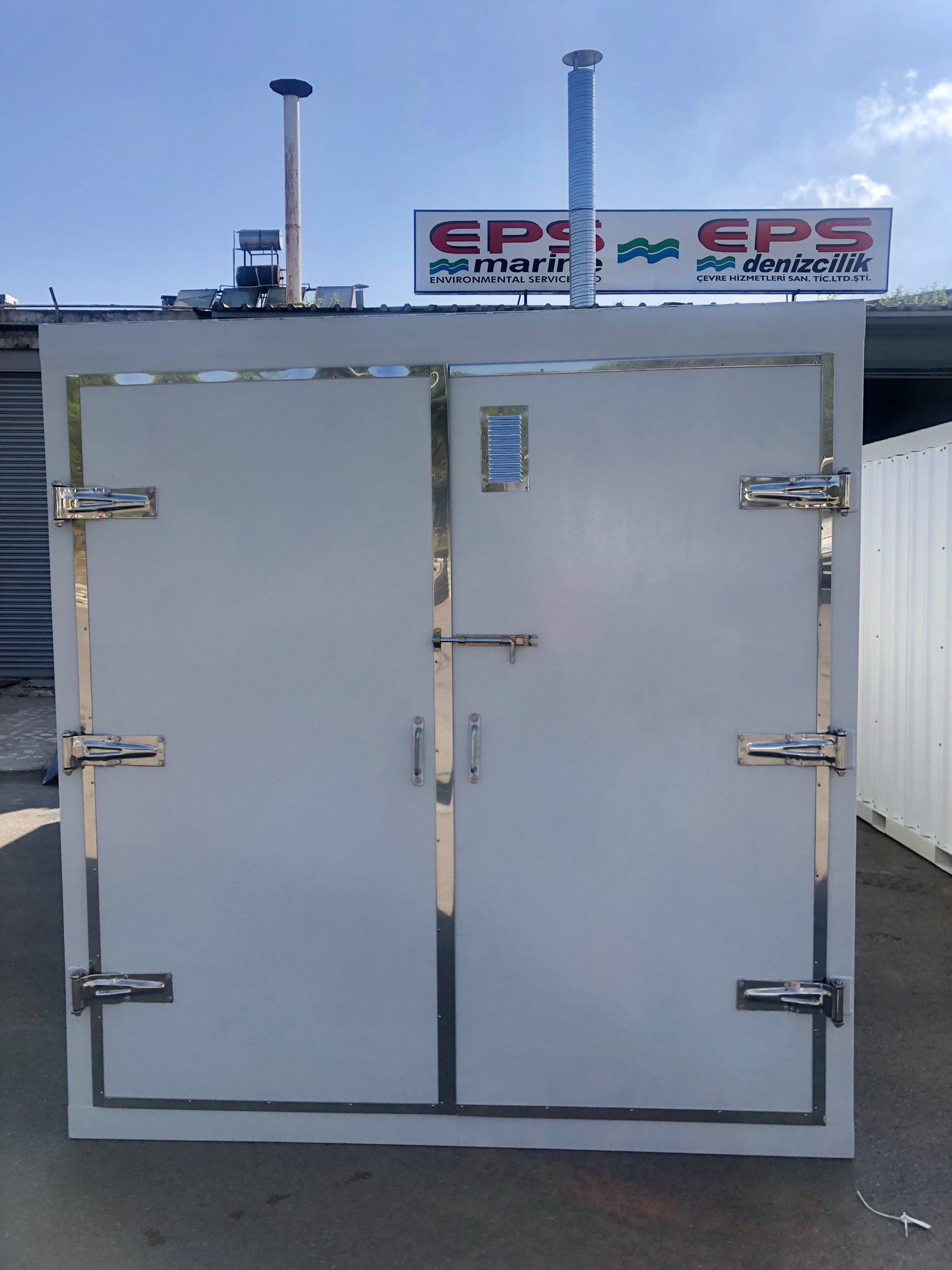 EPS Marine standart boy çelik petrol kirliliği müdahale konteyneri